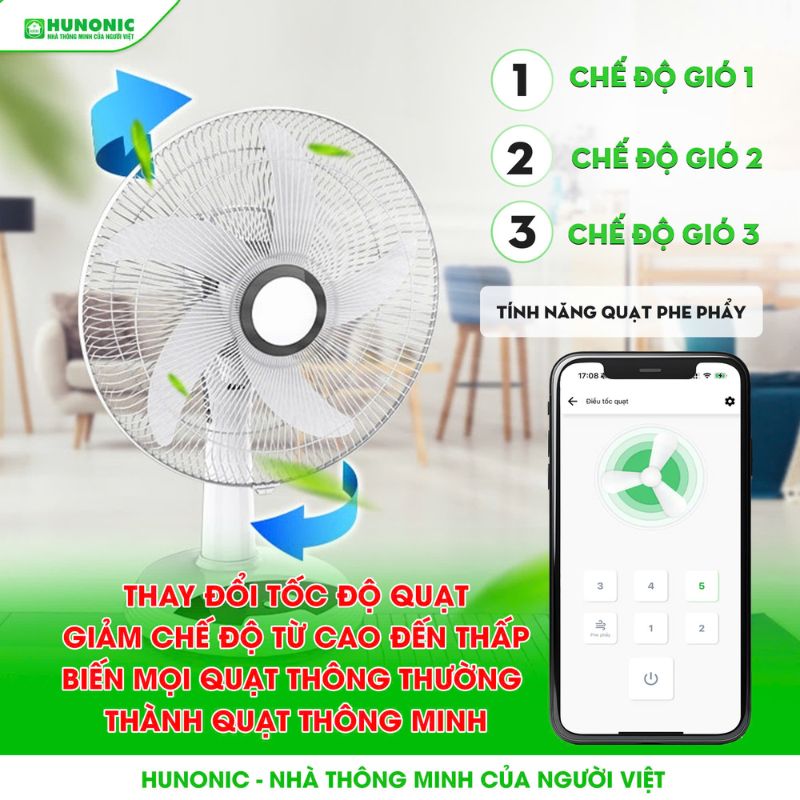 Ổ Cắm Quạt Thông Minh Wifi SK18 - Biến Quạt Thường Thành Quạt Thông Minh 8 tính năng ổ cắm quạt thông minh